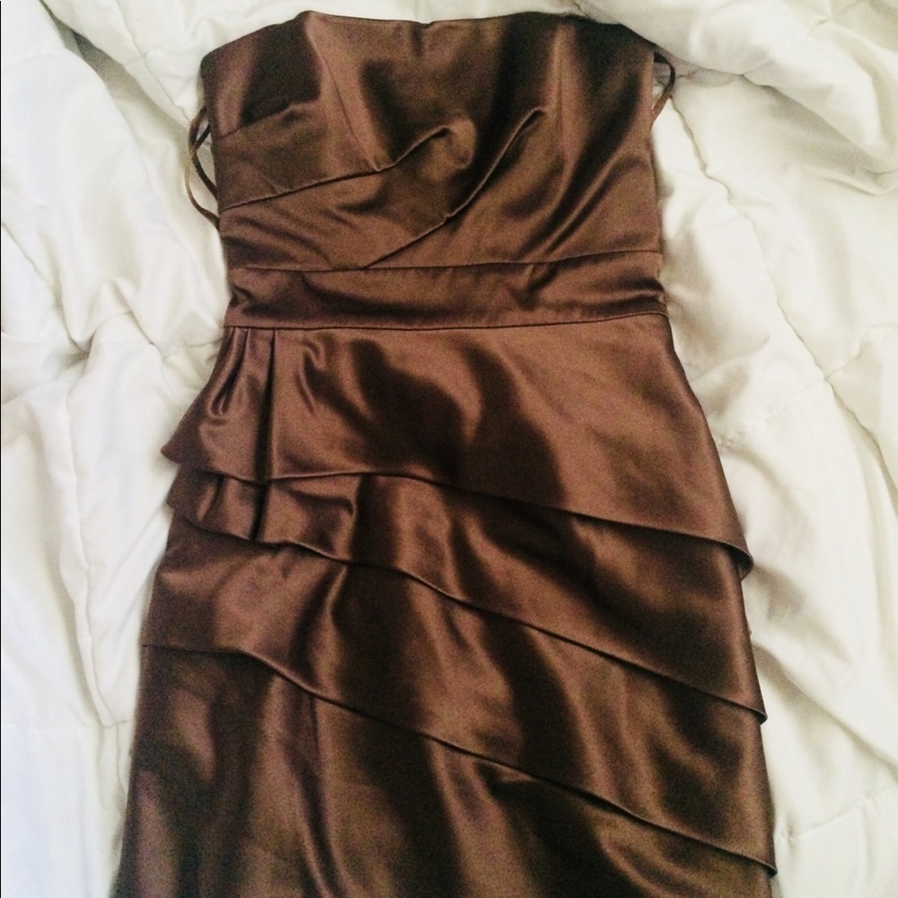 BCBG Brown Dress